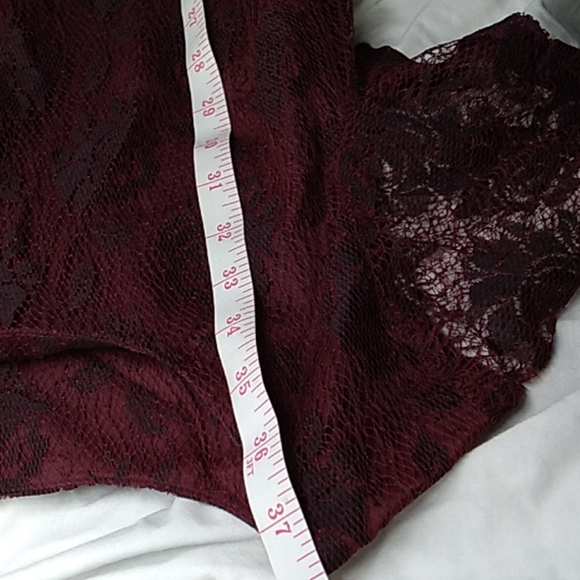 New women's bowden burgany floral dress size 8 - Picture 7 of 7